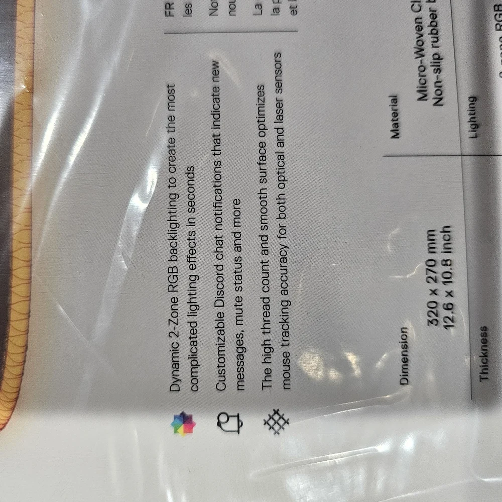 QCK PRISM Steelseries Medium Gaming mousepad - Picture 7 of 14